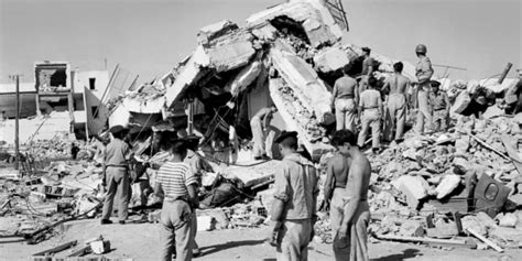 tremblement de terre agadir 1950